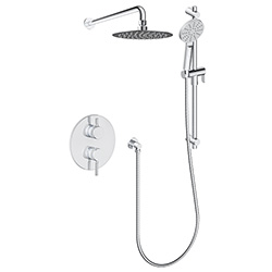 2 function pressure balanced shower system (with or. without shared function)