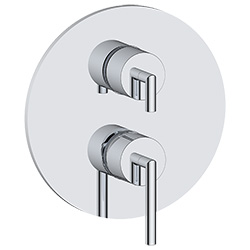 2 function pressure balancing valve trim with turning diverter with shared or. without shared function