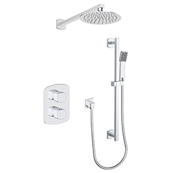 2 function thermostatic shower system (with or. without shared function)