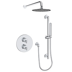 2 function thermostatic shower system (with or. without shared function)