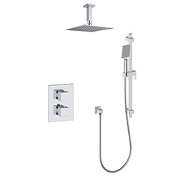 2 function thermostatic shower system (with or. without shared function)